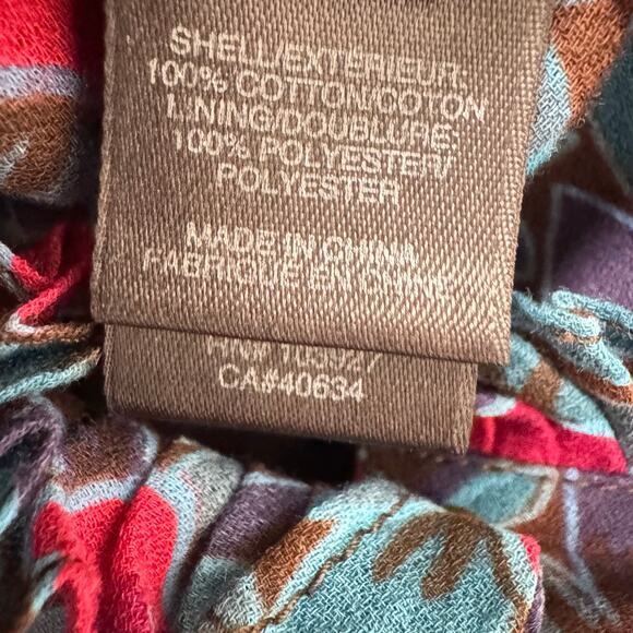 Marc By Marc Jacobs Tiered Mini Dress Womens Size 2 Preppy Multicolor Floral - Picture 5 of 8